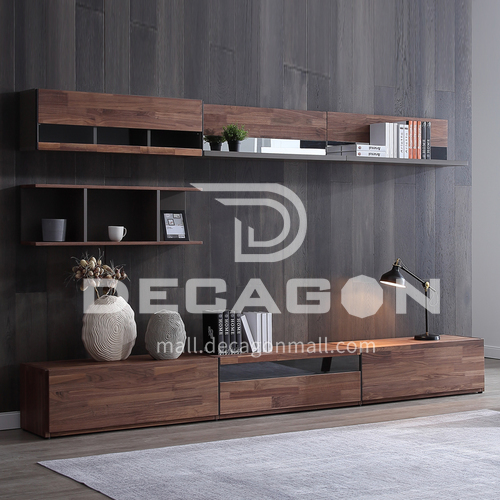 American modern style TV cabinet  PVC with HDF GF-029